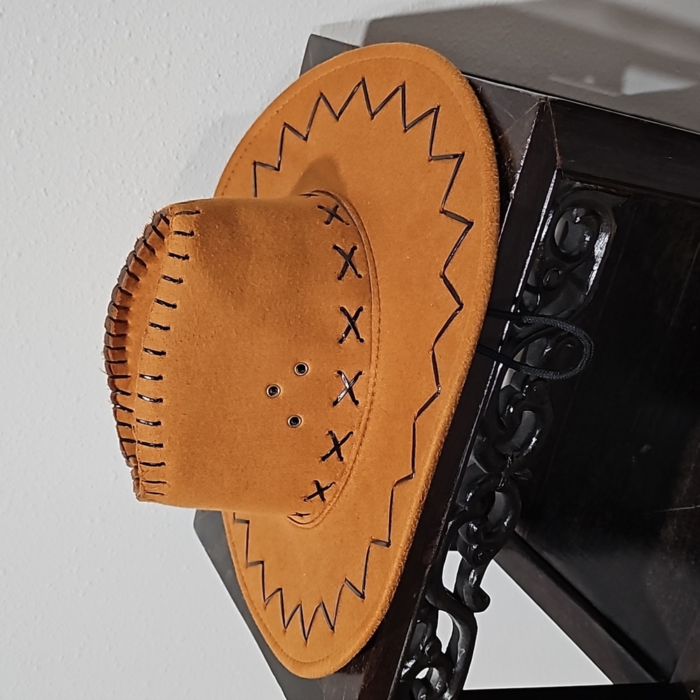 Brown Felt Cowboy Hat